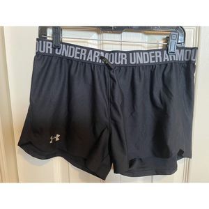 Under Armour HeatGear Shorts in Black